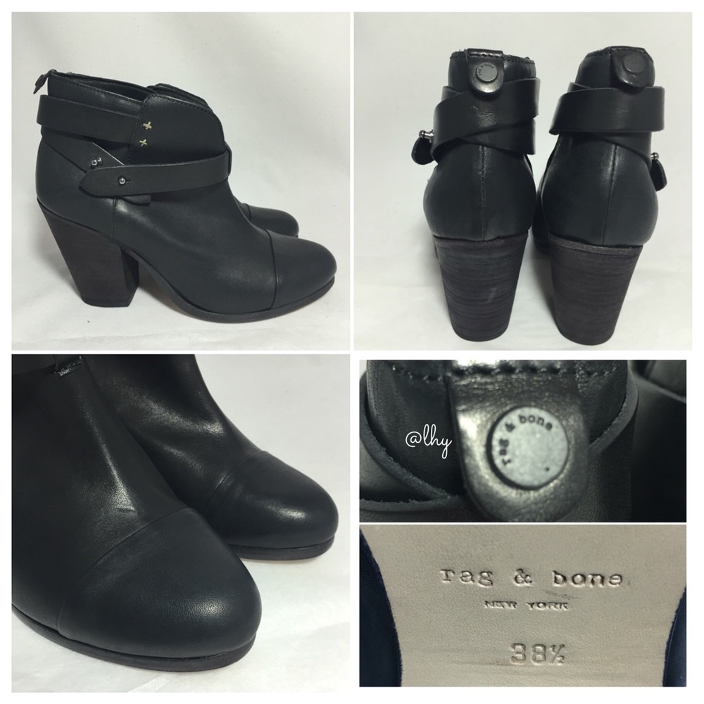 Rag And Bone Harrow Booties - 38.5 - image 3
